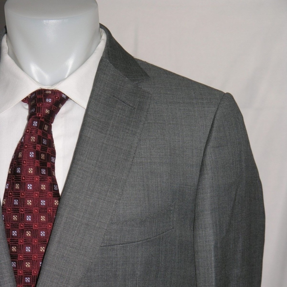 Dunhill Mayfair Fit Two Button Suit 46L 39W NWT